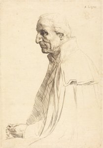 Starý Španěl od Alphonse Legros