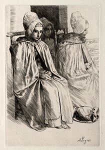 Selka v sousedství Boulogne od Alphonse Legros