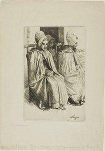 Venkovské ženy z okolí Boulogne od Alphonse Legros