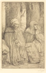 Sedlák Rolníci. od Alphonse Legros