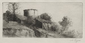 Holubí věž od Alphonse Legros