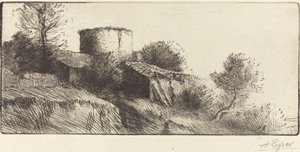 Holubí věž Holubí věž. od Alphonse Legros