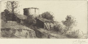Holubí věž Holubí věž. od Alphonse Legros