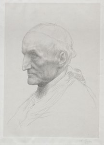 Portrét kardinála Manninga 2. deska. od Alphonse Legros