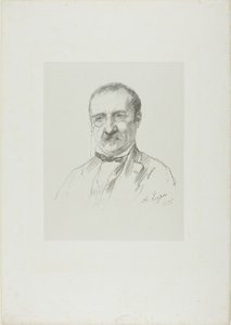 Portrét Champfleury od Alphonse Legros