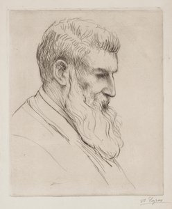 Portrét Craibe Anguse od Alphonse Legros