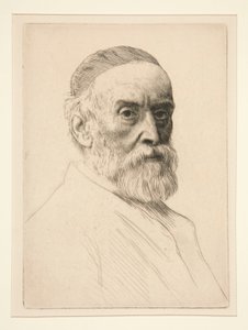 Portrét G.F. Watty (R.A.) od Alphonse Legros