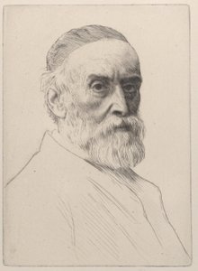 Portrét George Frederic Watts, 1879. od Alphonse Legros