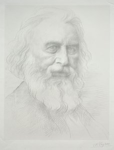 Portrét Henryho Wadswortha Longfellowa (2. deska) od Alphonse Legros