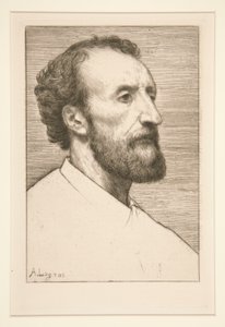 Portrét Julese Daloua od Alphonse Legros