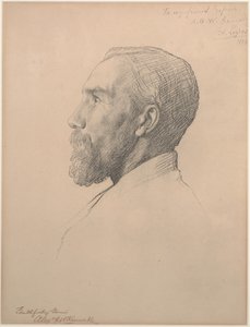 Portrét profesora Alexandra Kennedyho od Alphonse Legros