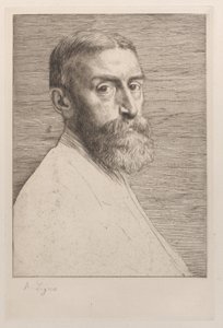 Portrét sira Edwarda Johna Poyntera, 1877. od Alphonse Legros