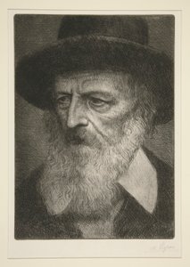 Portrét Tennysona od Alphonse Legros