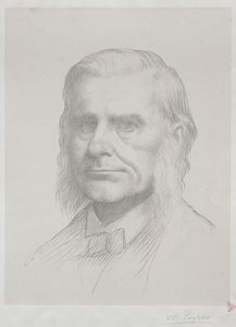 Portrét Thomase Huxleyho (2. deska) od Alphonse Legros