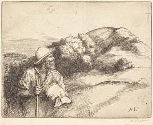 Návrat z polí od Alphonse Legros