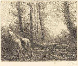 Návrat z orby (Le retour de labourage) od Alphonse Legros