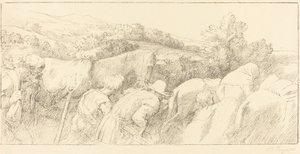 Návrat rolníků od Alphonse Legros