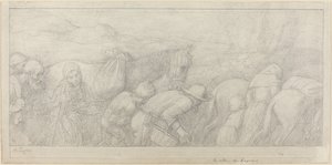 Návrat rolníků od Alphonse Legros