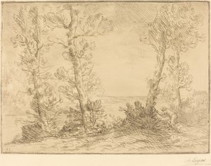 Losos Fisher Rybář lososů. od Alphonse Legros