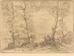 Losos Fisher Rybář lososů. od Alphonse Legros