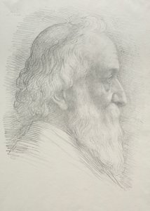 Autoportrét (10. deska) od Alphonse Legros