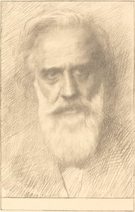 Autoportrét. od Alphonse Legros