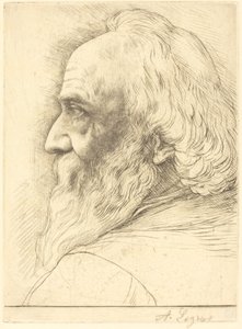 Autoportrét, 12. deska od Alphonse Legros