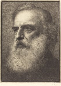 Autoportrét, 4. deska. od Alphonse Legros