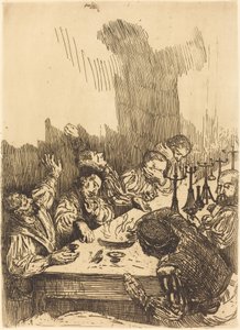 Shadow Ombre. od Alphonse Legros