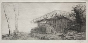 Ovčín na kopci od Alphonse Legros
