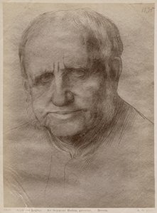 Sir Francis Seymour Haden, lept, 1895 (zlato na papíře) (viz také 414599) od Alphonse Legros