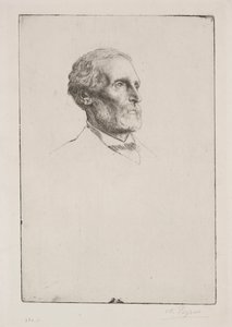 Sir Frederick W. Burton od Alphonse Legros