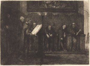 Španělští pěvci Španělští pěvci, 1865. od Alphonse Legros