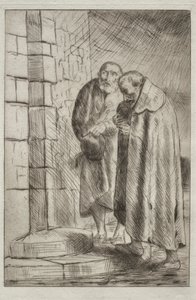 Svatý Petr a Pavel u Brány pana Richarda od Alphonse Legros