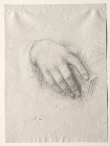 Studium rukou. od Alphonse Legros