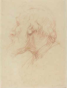Studie žebráka. od Alphonse Legros