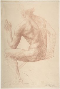 Studie postavy od Alphonse Legros