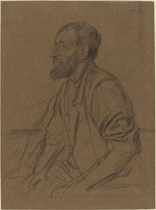 Studium dělníka od Alphonse Legros