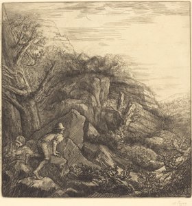Východ slunce (východ slunce) od Alphonse Legros