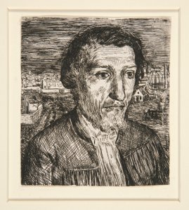 Tesařská hlava (Carpenter od Alphonse Legros