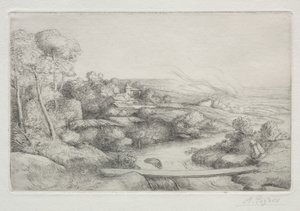 Lávka (La Passerelle) od Alphonse Legros