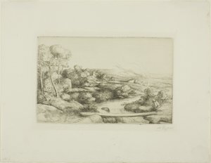 Lávka pro pěší od Alphonse Legros
