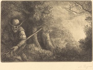 Zahradník Zahradník. od Alphonse Legros