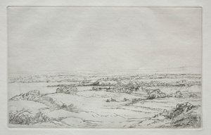 Louka u jezera La Plaine Près Du Lac. od Alphonse Legros