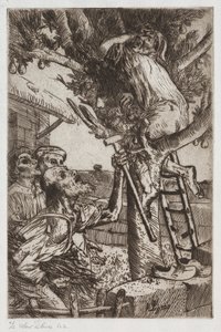Zloděj hrušek, č. 1 od Alphonse Legros