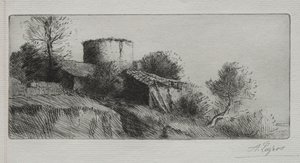 Holubí věž. od Alphonse Legros
