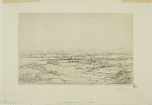 Rovina u jezera od Alphonse Legros