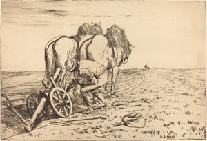 Pluh (La charrue) od Alphonse Legros