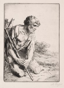 Marnotratný syn 3. deska. od Alphonse Legros