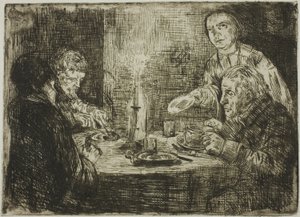 Večeře od Alphonse Legros